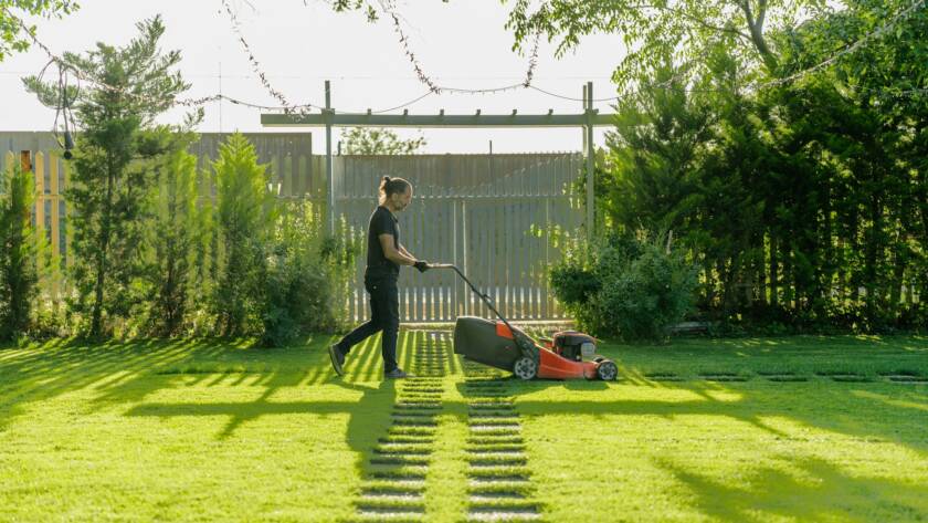 Installing a Backyard